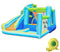 ZHANGZ Inflatable Water Slides,Kids Bounce House with Long Slide Climbing Wall and Large Splash Pool Water Cannons for Outdoor Inflatable Water Park