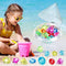 Zhanmai 80 Pieces Diving Gem Pool Toy Set Pool Treasure Chest with 2 Big Diamond Box and Drawstring Organza Bags Summer Swimming Gem Diving Toys Set for Bracelet Boys Girls Underwater Swimming Toy