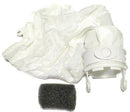 Zodiac 48-057 White All Purpose Double Zipper with Collar SuperBag Replacement for Zodiac Polaris Pool Cleaner