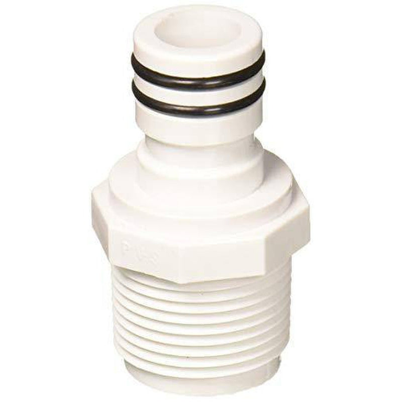Zodiac D23 Plastic NPTM Quick Disconnect Plug with 2 O-Rings Replacement