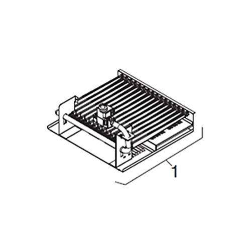 Zodiac R0468902 Natural Gas Burner Tray Replacement Assembly for Zodiac Legacy LRZE175 Pool and Spa Heater