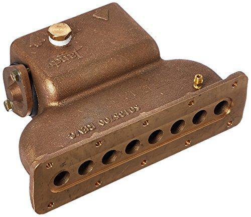 Zodiac R0476604 2-Inch Bronze Inlet Outlet Header Assembly Replacement for Select Zodiac Jandy Legacy 325 Pool and Spa Heater