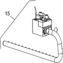 Zodiac R0496203 Natural Gas Manifold Assembly Replacement for Zodiac Jandy LRZM250 Legacy Pool and Spa Heater, 3-6K Feet