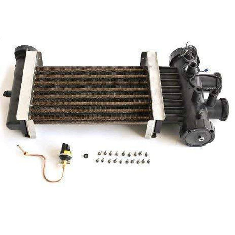 Zodiac R0500701 Complete Heat Exchanger Assembly Replacement for Zodiac Jandy Legacy LRZE 125 Pool and Spa Heater