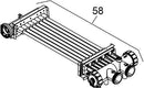 Zodiac R0500710 Complete Heat Exchanger Assembly Replacement for Zodiac Jandy Legacy LRZM 400 Pool and Spa Heater