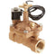 Zodiac SOL100B 1-Inch Brass Coil Solenoid Valve with Flow Control Replacement for Zodiac Levolor Water Leveling System
