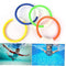 Zonster 4pcs Diving Rings Underwater Swimming Pool Loaded Throwing Toys Training Gift for Kids
