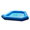 Niyokki Family Inflatable Swimming Pools Above Ground, Portable Outdoor Backyard Easy Set Blow up Pools for Kids and Adults, Kiddie Pools, Family Lounge Pools 5x5m